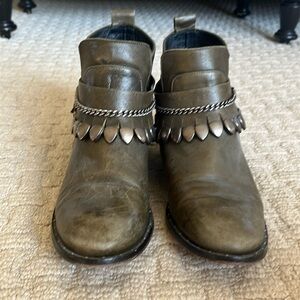 Freda Salvador Leather Ankle Boots